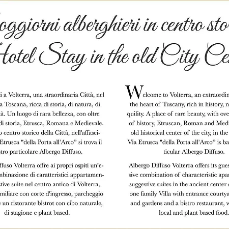 Diffuso Hotel Volterra